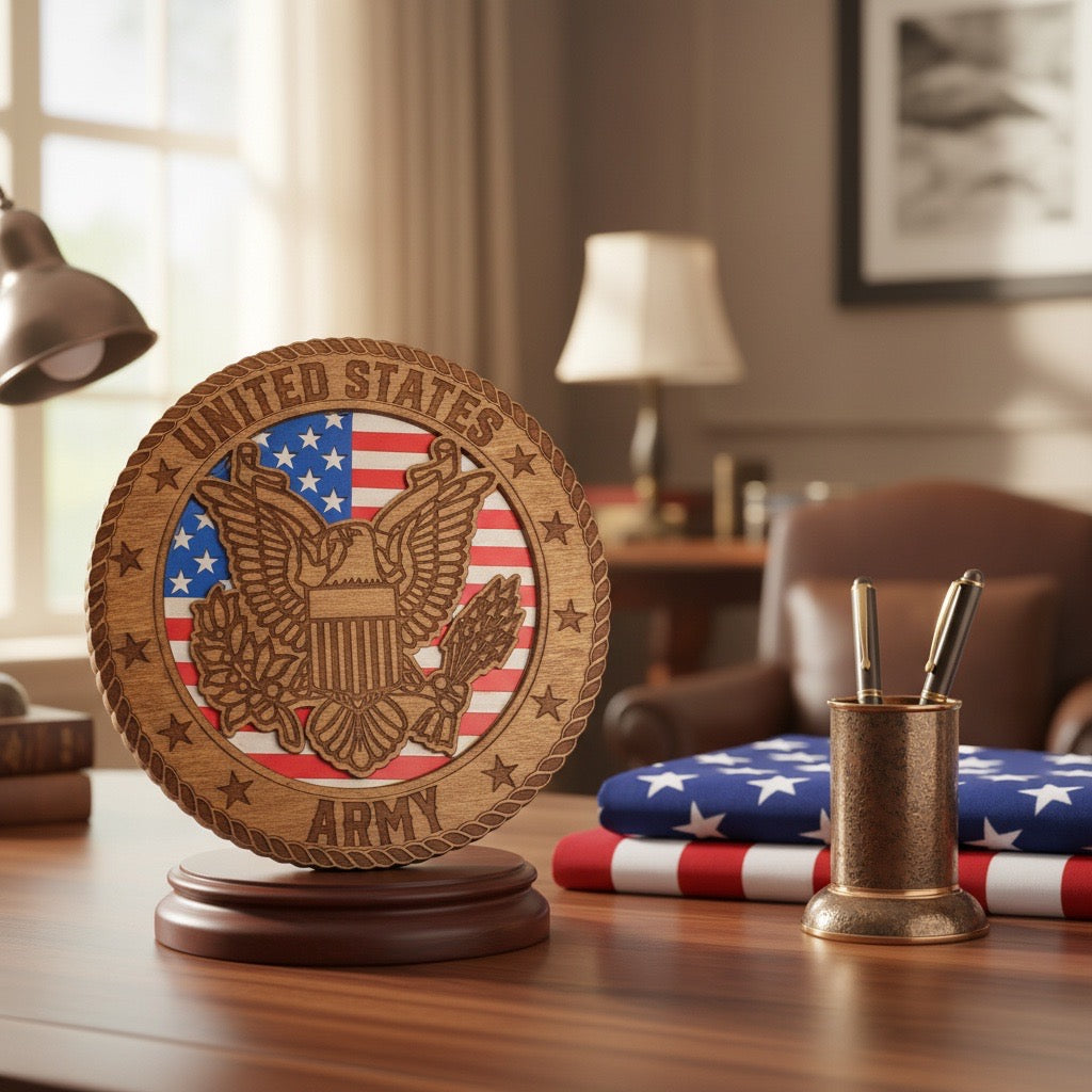 3D Army Corps Decor – Wall or Stand Display