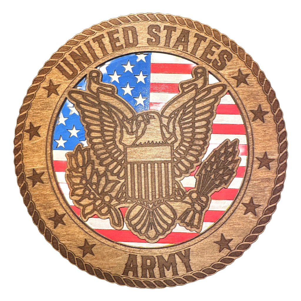 3D Army Corps Decor – Wall or Stand Display