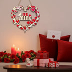Be Mine Valentine’s Wreath | 3D Layered Decor