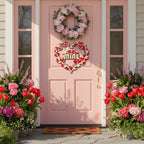 Be Mine Valentine’s Wreath | 3D Layered Decor