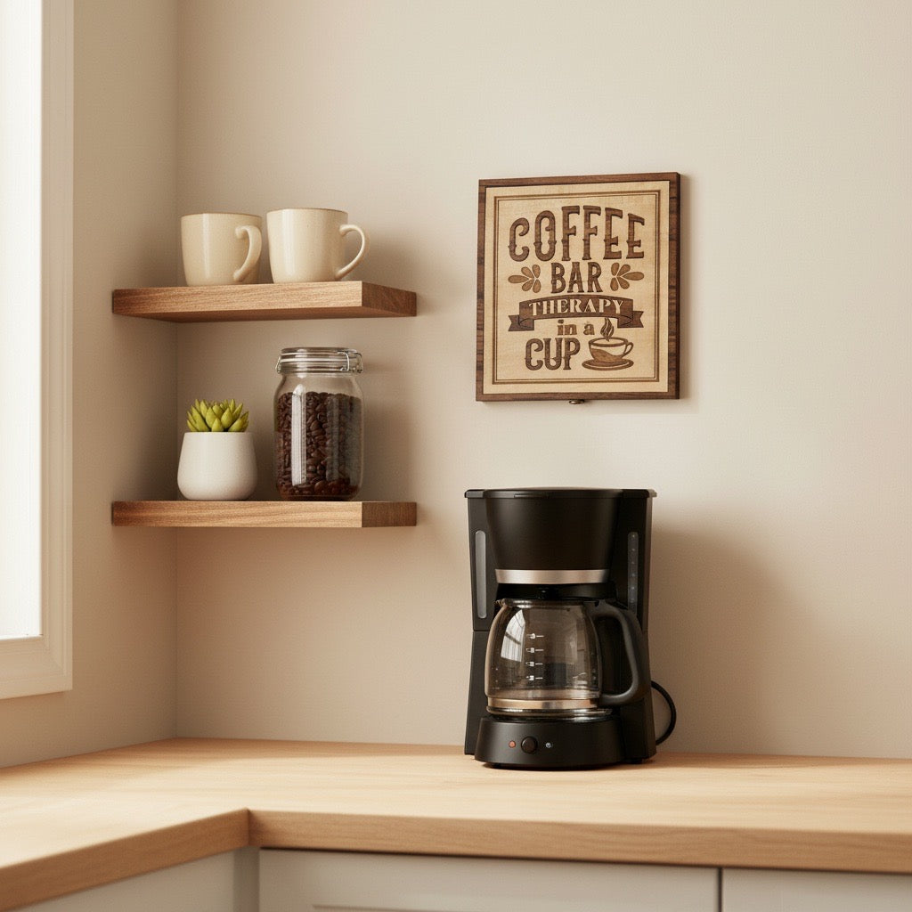 Coffee Bar – Therapy in a Cup Wall Decor