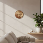 Personalized - Custom Family Name Rustic Tree Sign