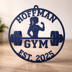 Personalized – Home Gym Name Sign | Custom Fitness Wall Decor