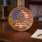Personalized – Firefighter Honor Sign | Custom Fire Department Wall Décor