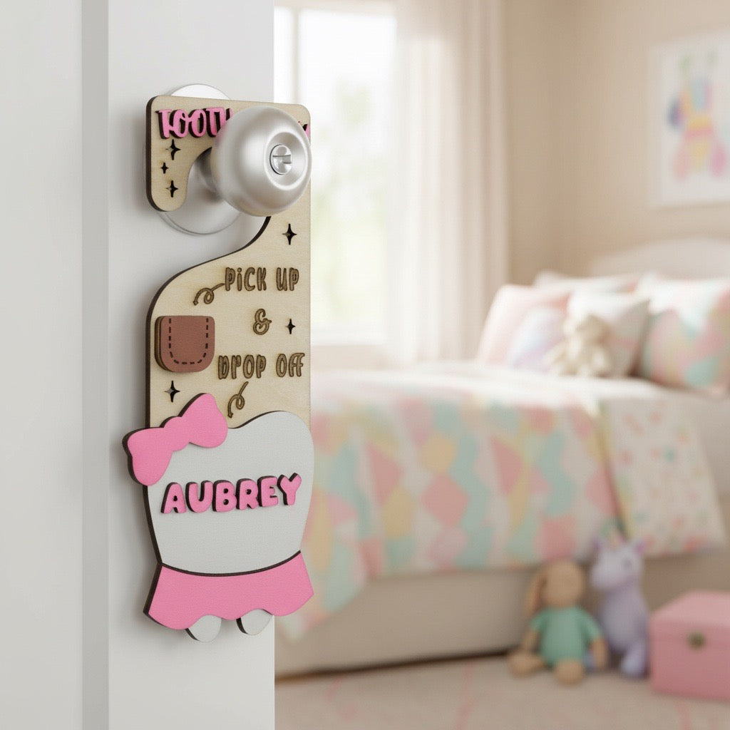 Girl Tooth Fairy Sign