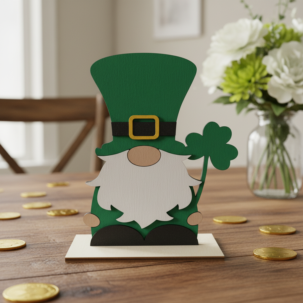 Gnome Shamrock