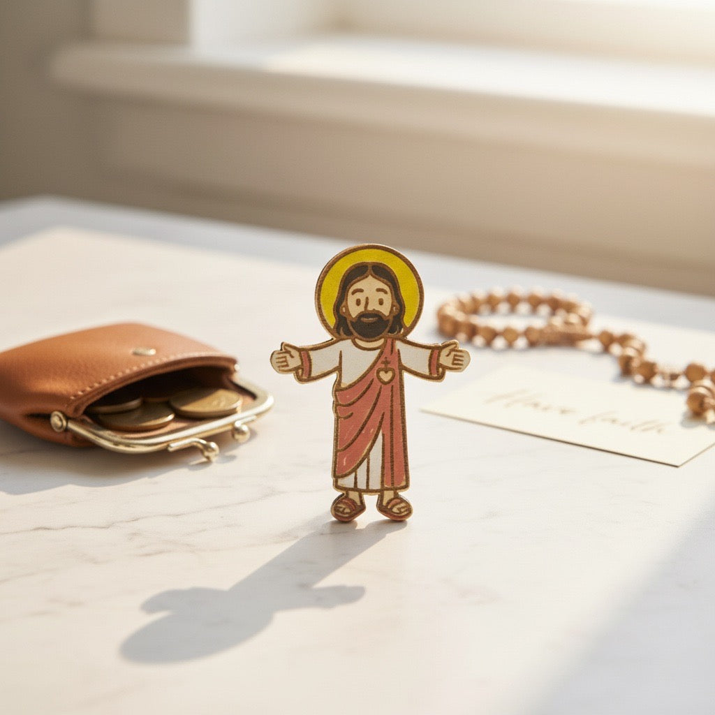 Pocket Jesus (Painted) - Set of 50