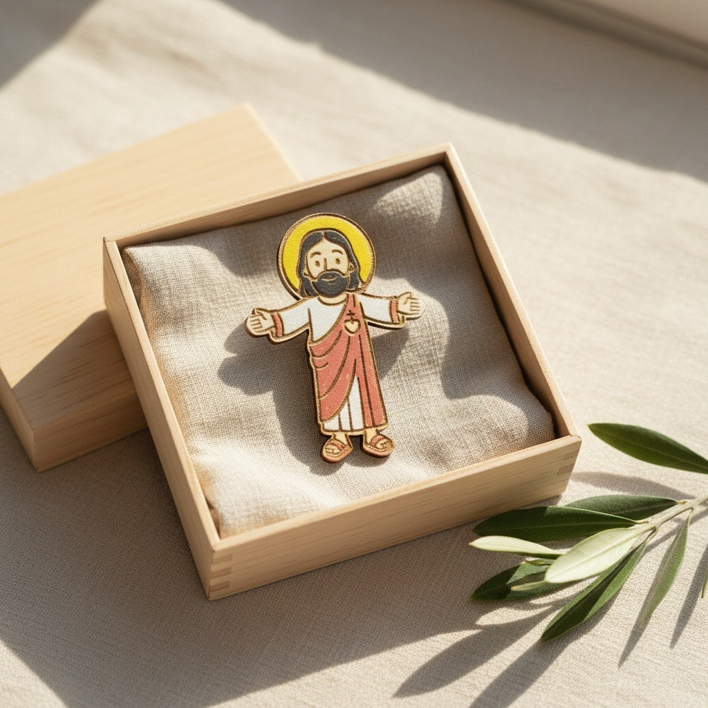 Pocket Jesus (Painted) - Set of 50