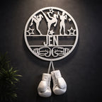 Personalized Kickboxing Name Sign – Little Roots Collection
