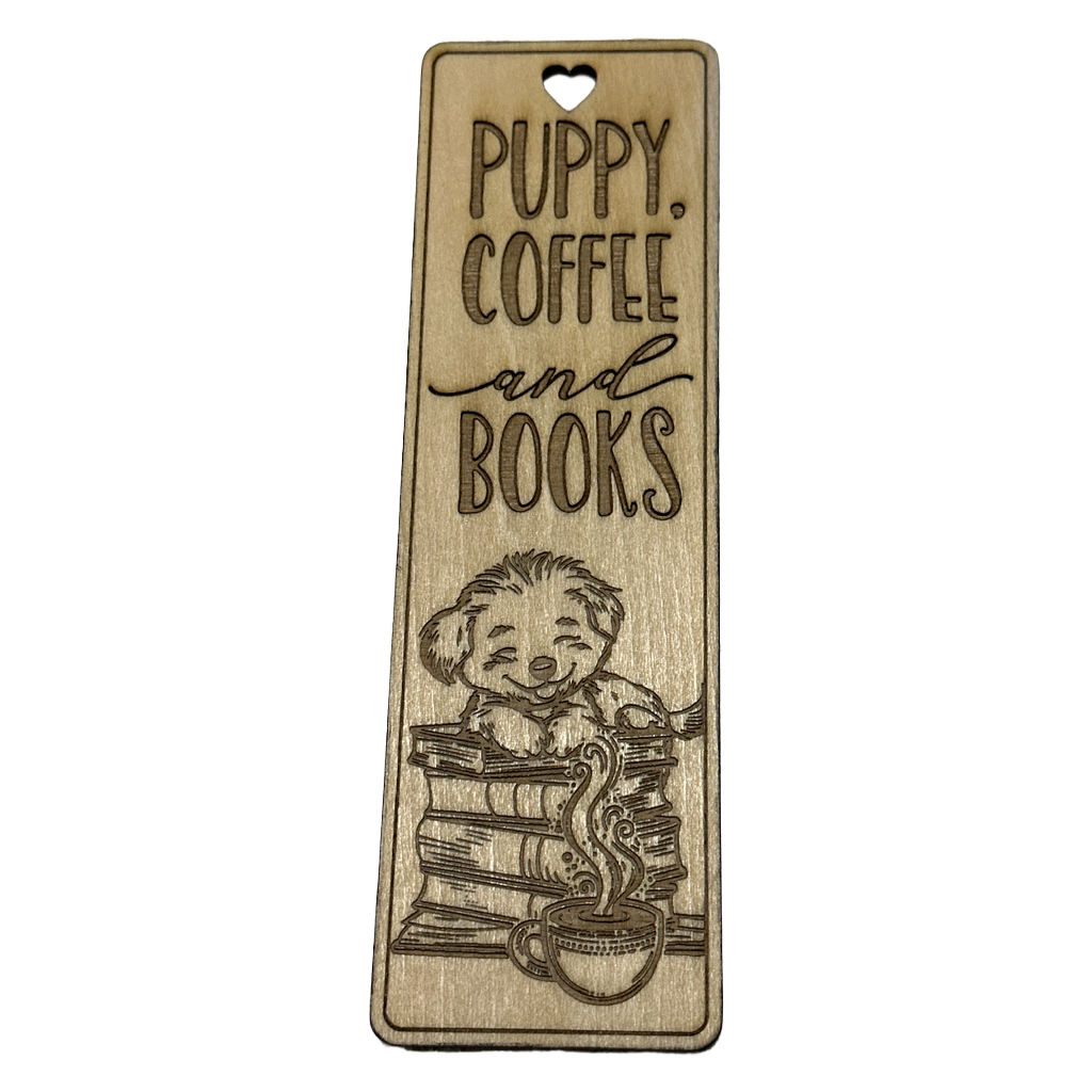 Puppy, Coffee and Books