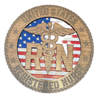 3D RN Decor - Wall or Stand Display