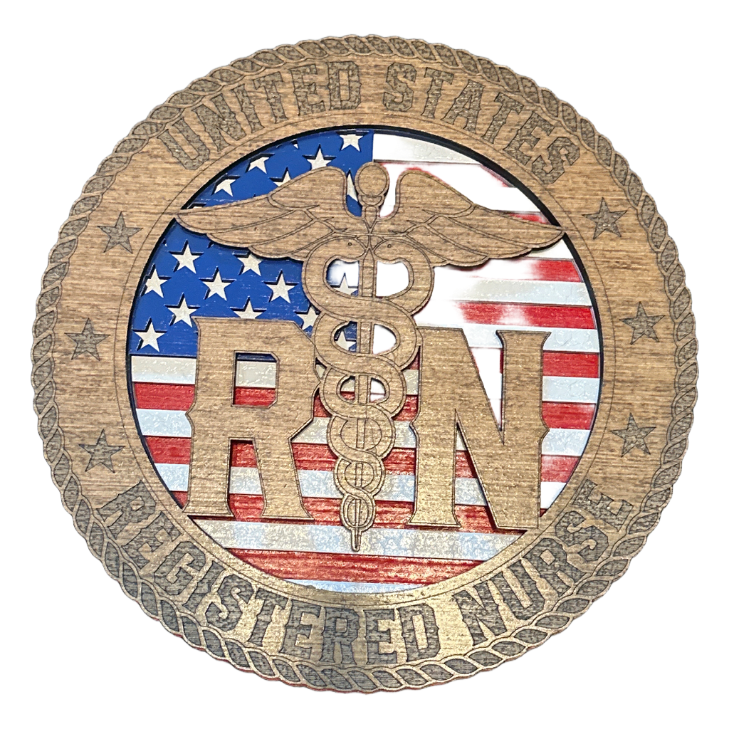 3D RN Decor - Wall or Stand Display