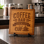 Coffee Bar – Therapy in a Cup Wall Decor