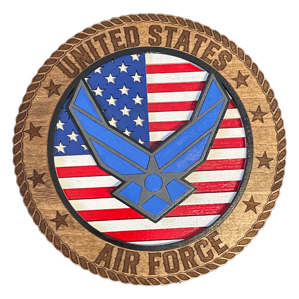 3D Air Force Decor - Wall or Stand Display
