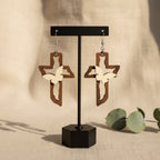 White Butterfly Cross