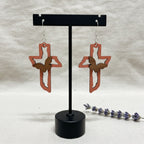 Wooden Butterfly Cross